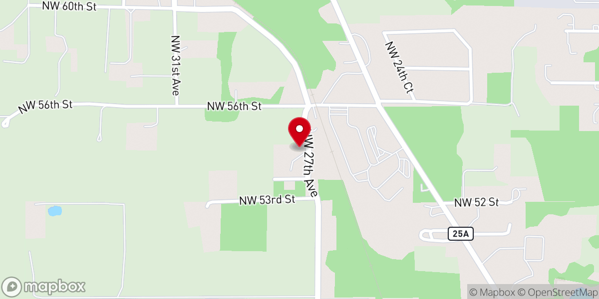 Map showing location of Mt Tabor Ame Church