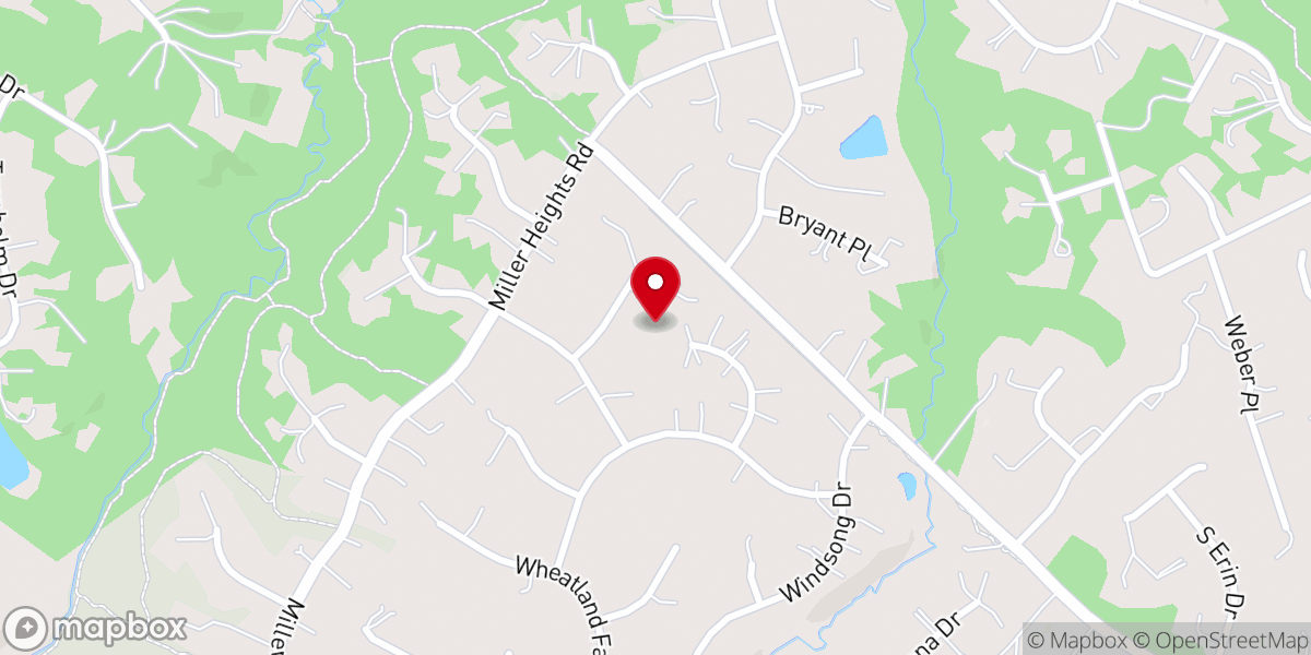 Map showing location of Unitarian Universalist Congregation of Fairfax