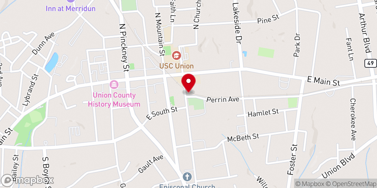 Map showing location of C4 Ministries
