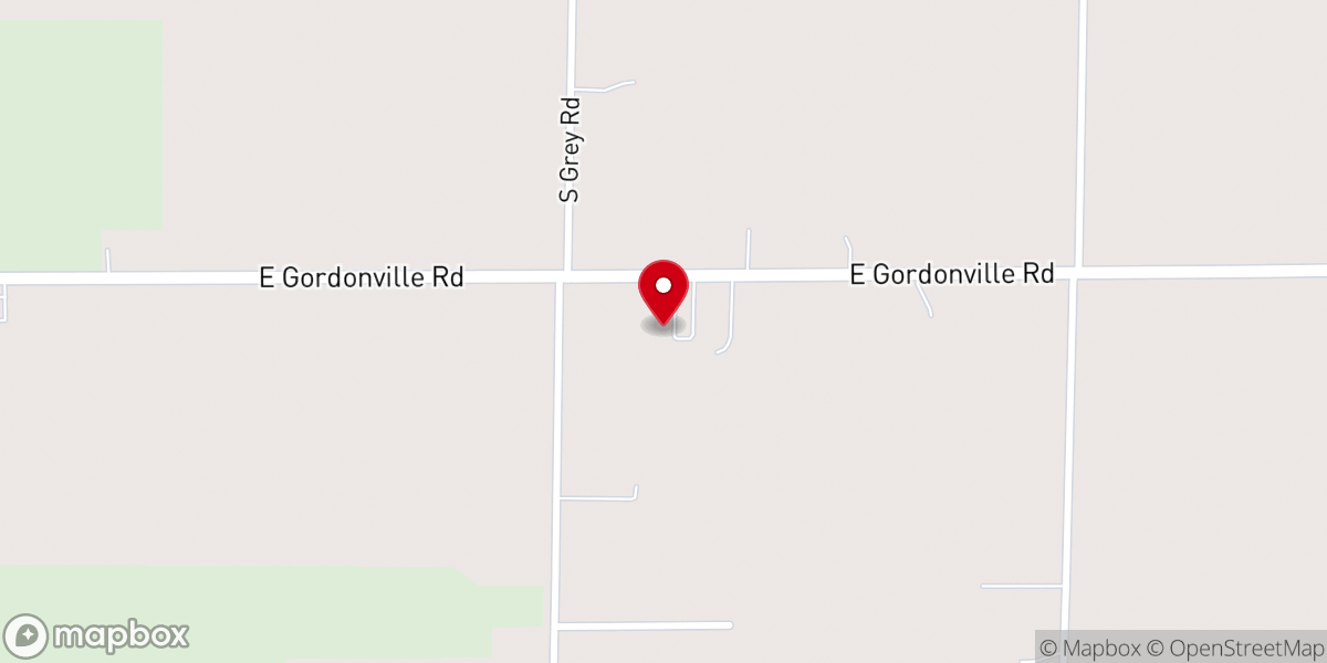Map showing location of Bullock Creek Church