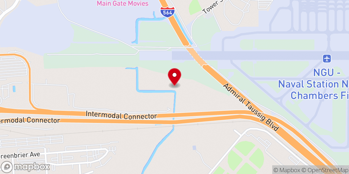 Map showing location of New Life House of Prayer Community of Faith Church