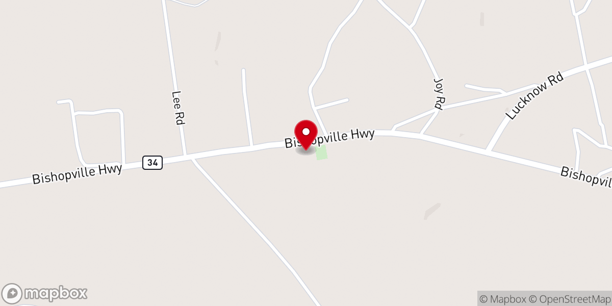 Map showing location of Emmanuel United Methodist Church