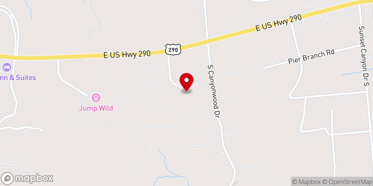 Map showing location of Bannockburn Kids Weekday - Dripping Springs