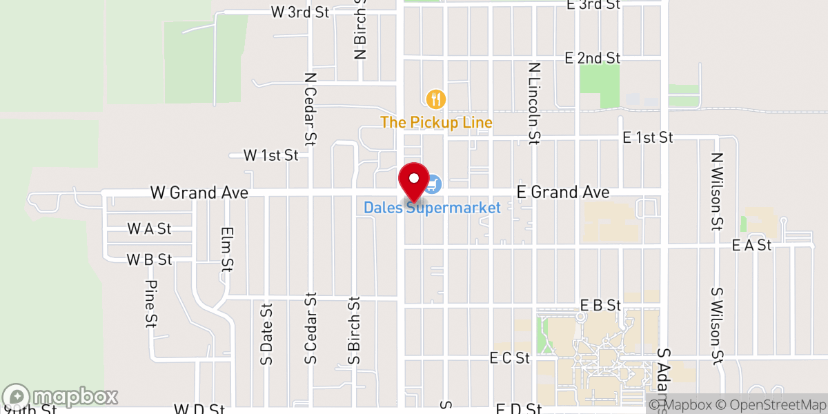 Map showing location of First Mennonite Church