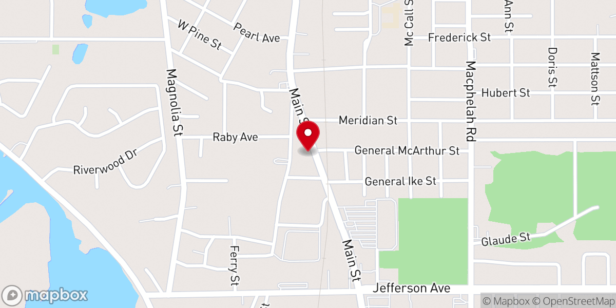 Map showing location of International House of Prayer