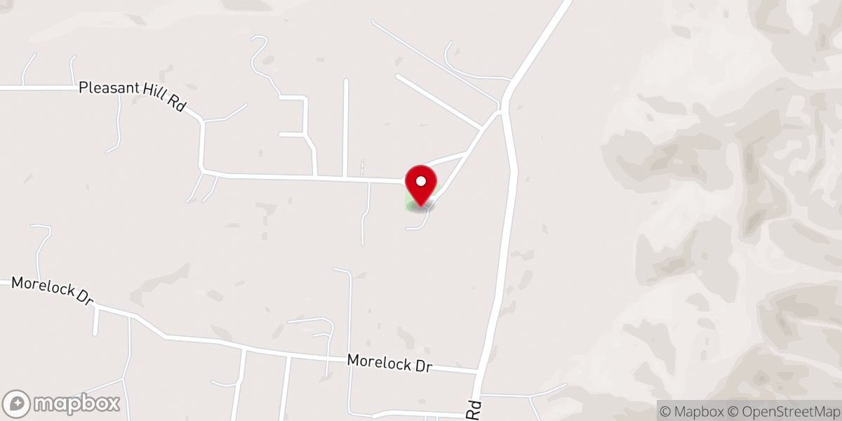 Map showing location of Pleasant Hill Church of the Brethren