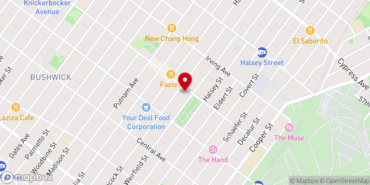 Map showing location of Saint Martin of Tours Roman Catholic Church