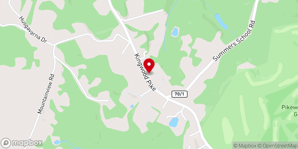 Map showing location of Cool Springs Apostolic Church