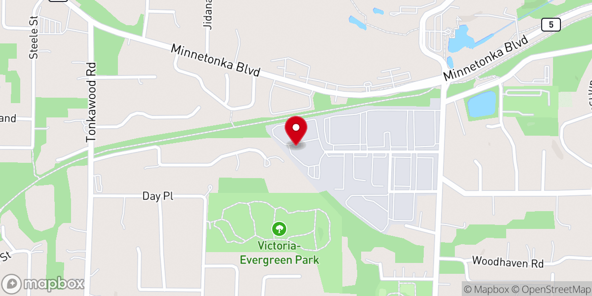 Map showing location of Mercy Hill Church