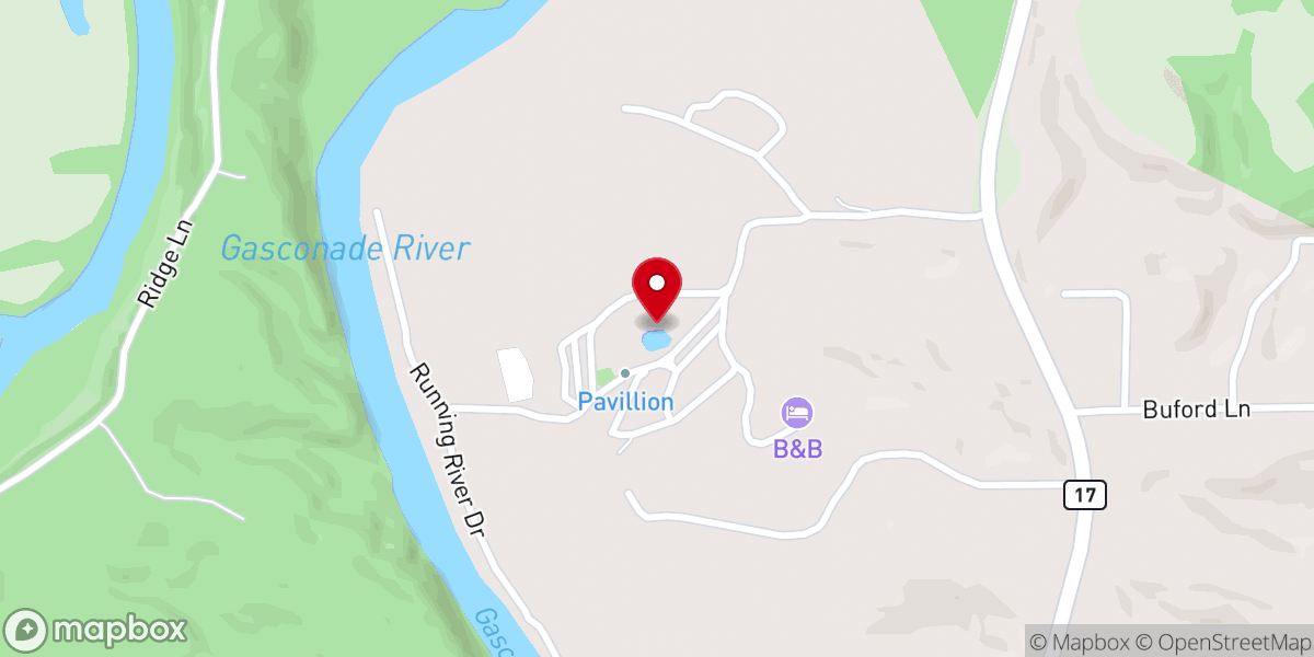 Map showing location of CHAPEL