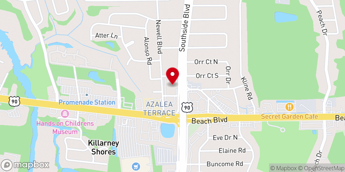 Map showing location of Stay Focused Ministries Inc