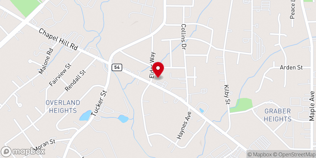 Map showing location of Celebrate Church of the Nazarene