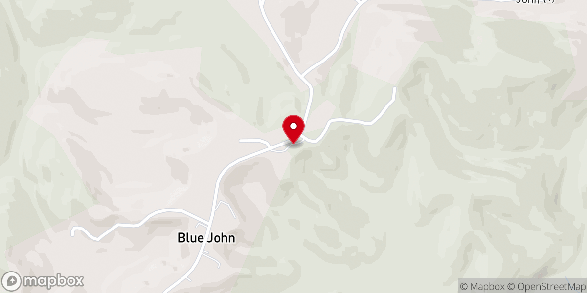 Map showing location of Bethel Church