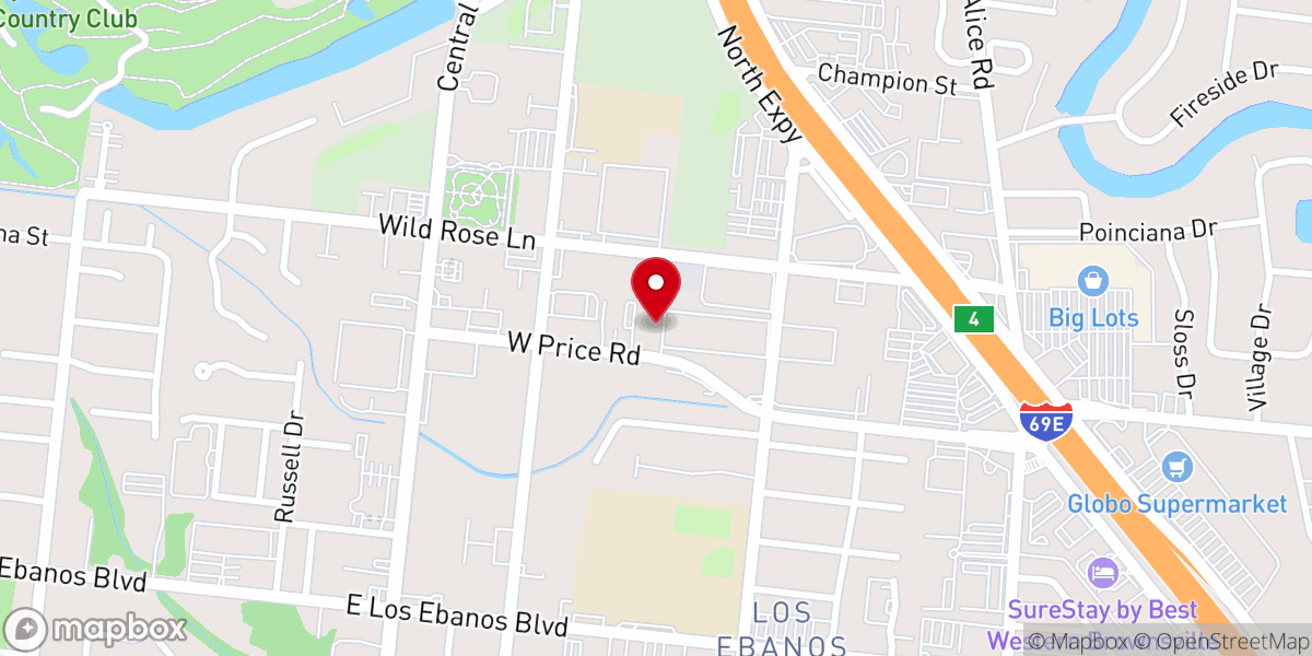 Map showing location of Divine Providence Church
