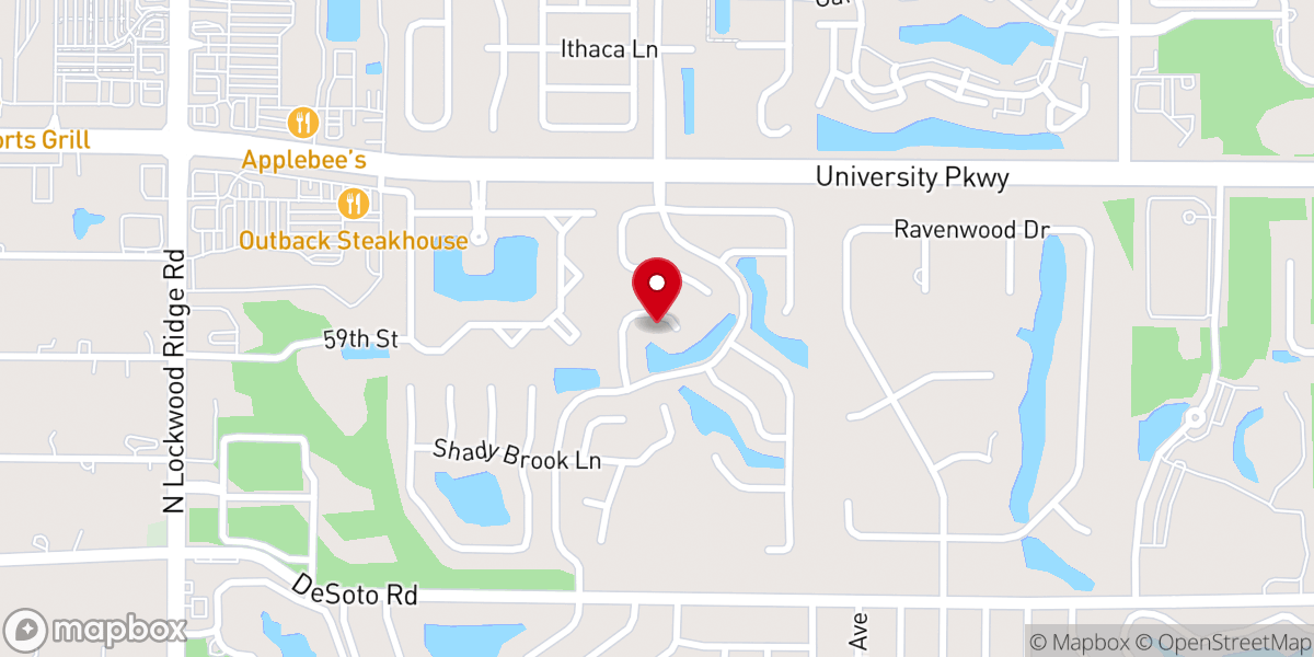 Map showing location of Bruce Bichalski Ministries Inc