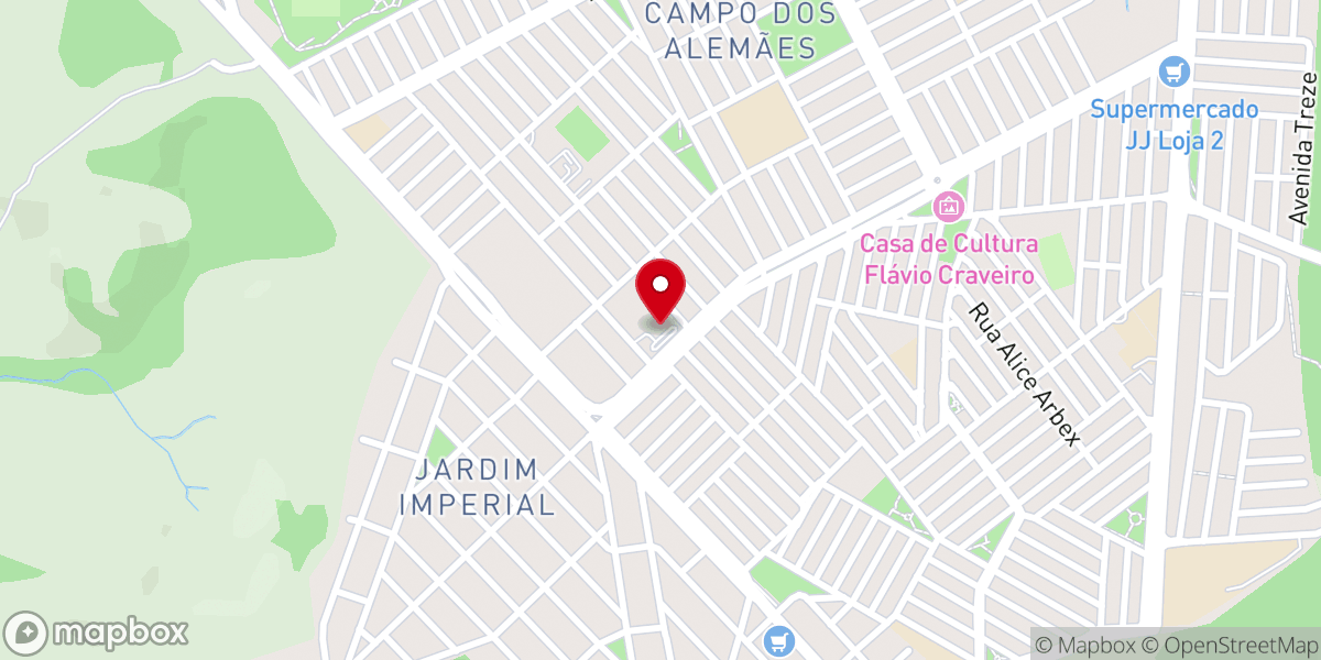 Map showing location of Paróquia Nossa Senhora do Perpétuo Socorro