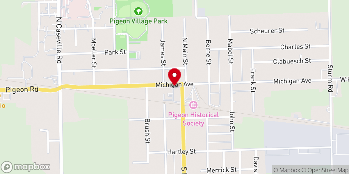 Map showing location of R U Red E? Ministries