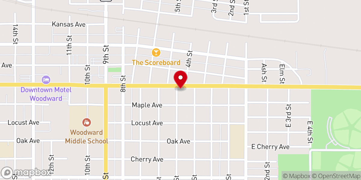 Map showing location of Ignite Woodward Inc