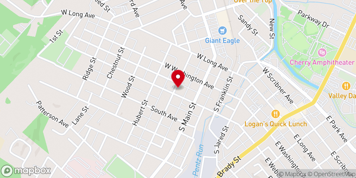 Map showing location of Holy Family