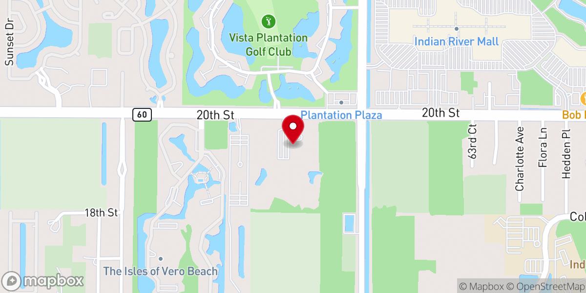 Map showing location of Central Assembly Of God