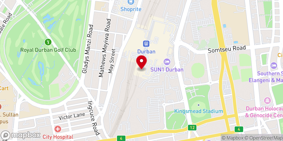 Map showing location of Glenridge Church