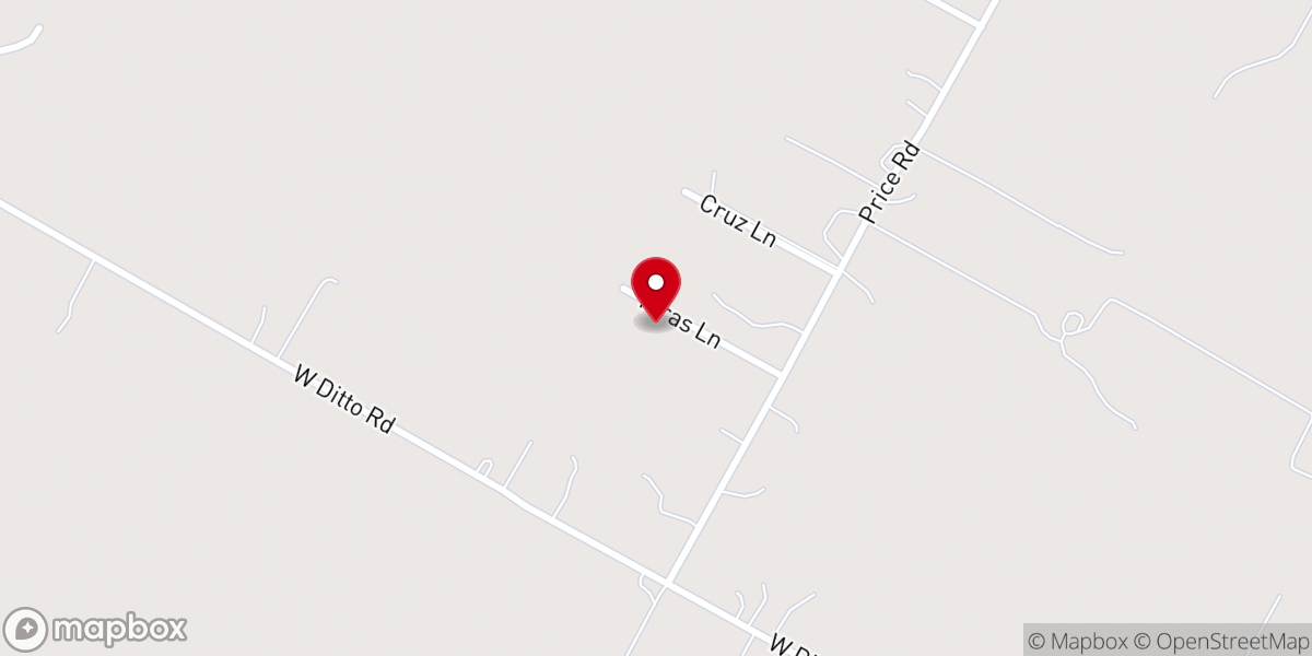Map showing location of His Dwelling Place Church