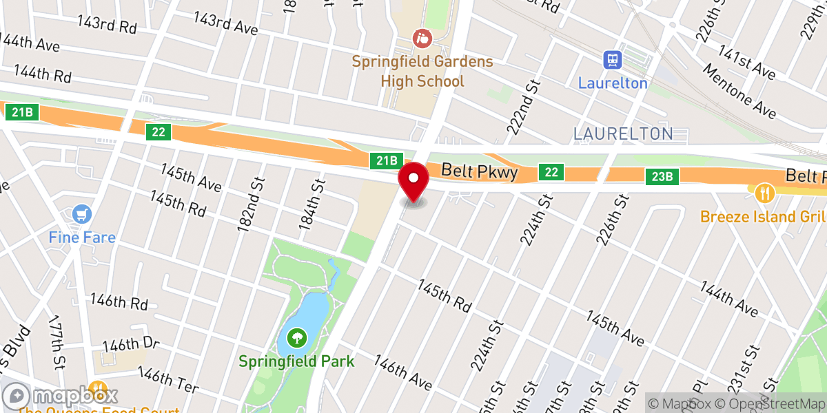 Map showing location of Woman in Pursuit