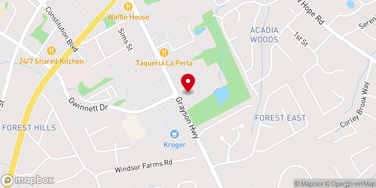 Map showing location of Manantial de Vida