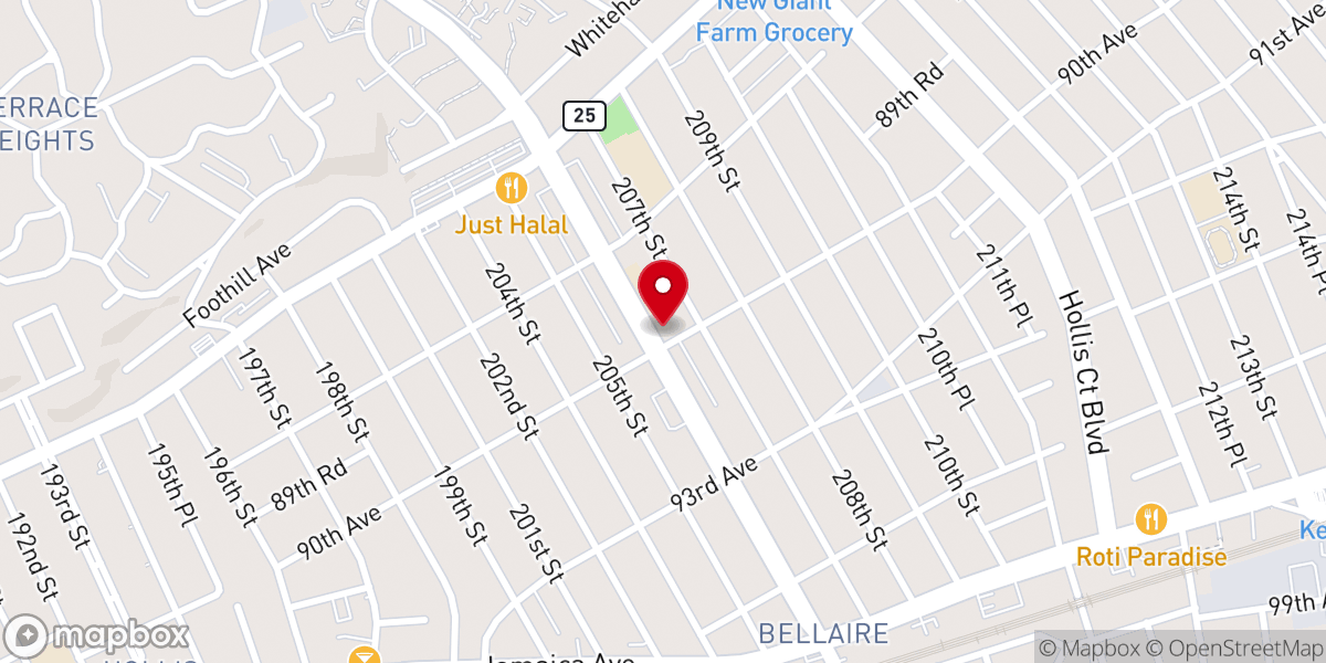 Map showing location of House of Praise Church in Christ, Inc.