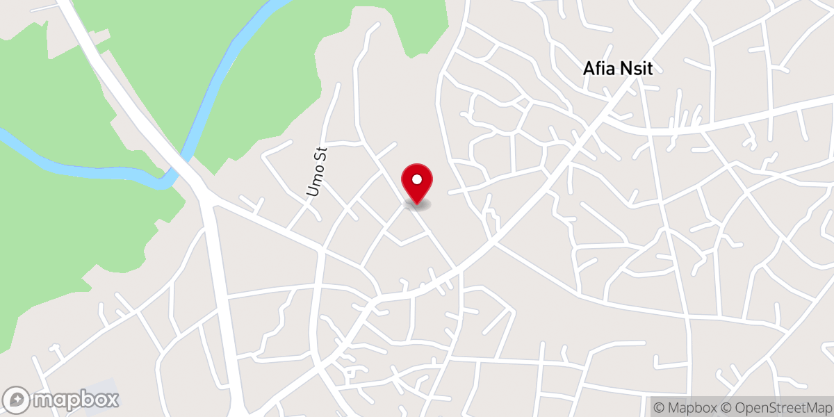 Map showing location of Celestial Church of Christ, Promiseland Parish