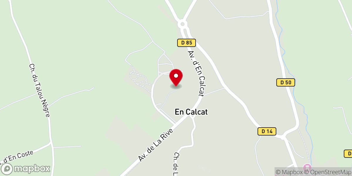 Map showing location of Abbaye Saint-Benoît d'En Calcat