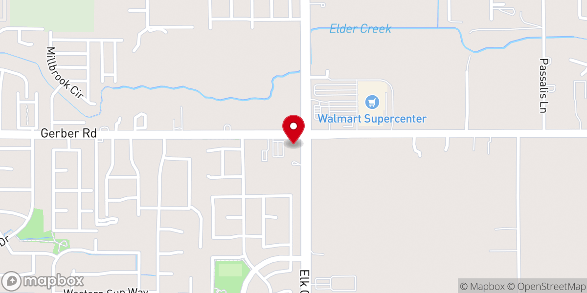 Map showing location of Southside Community Church