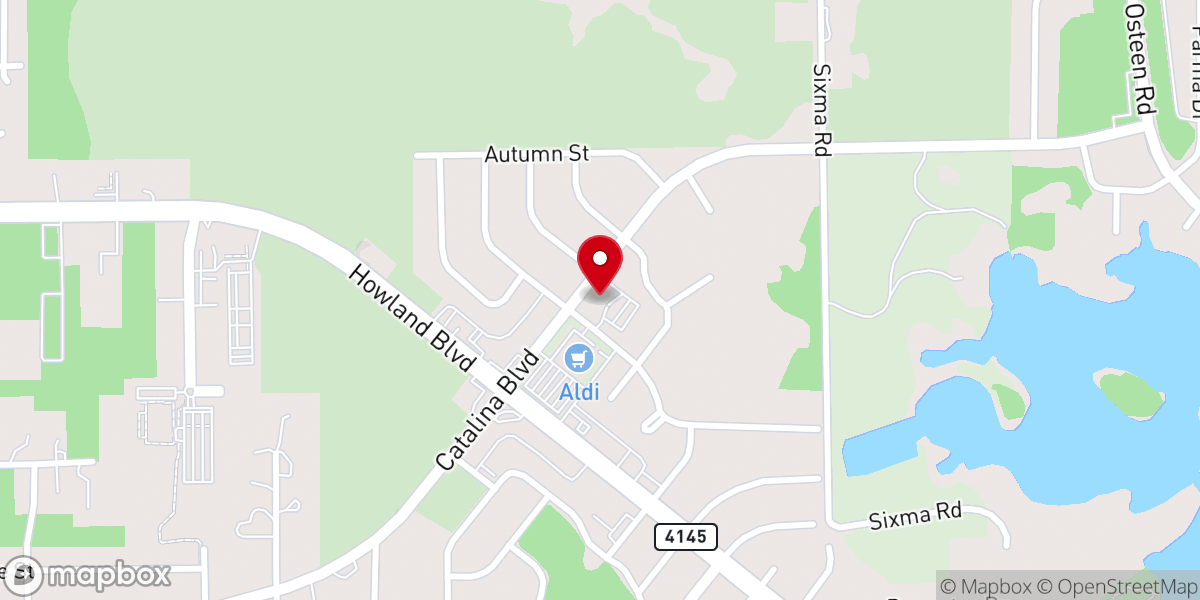 Map showing location of Deltona Seventh-day Adventist Church