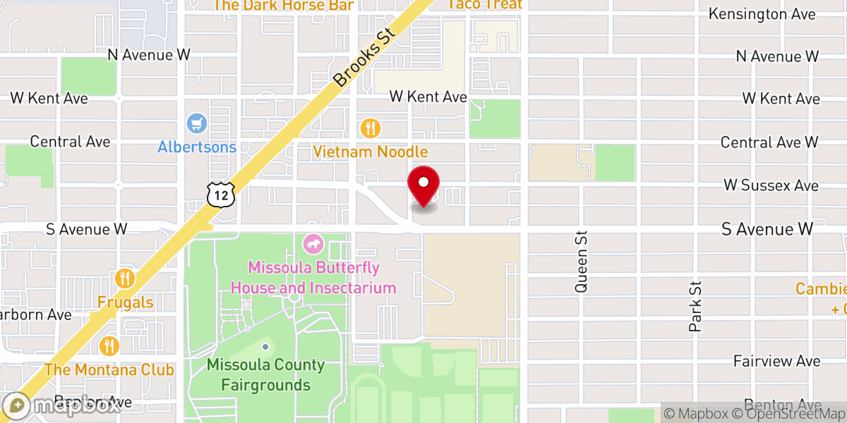 Map showing location of Immanuel Lutheran Church