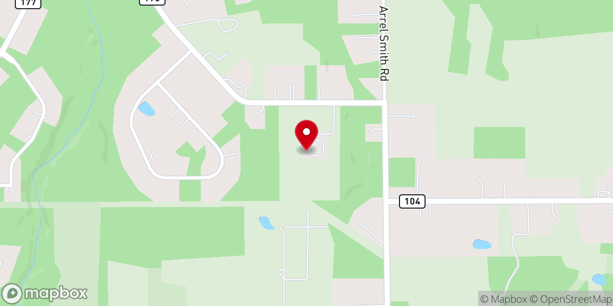 Map showing location of City Alive Church