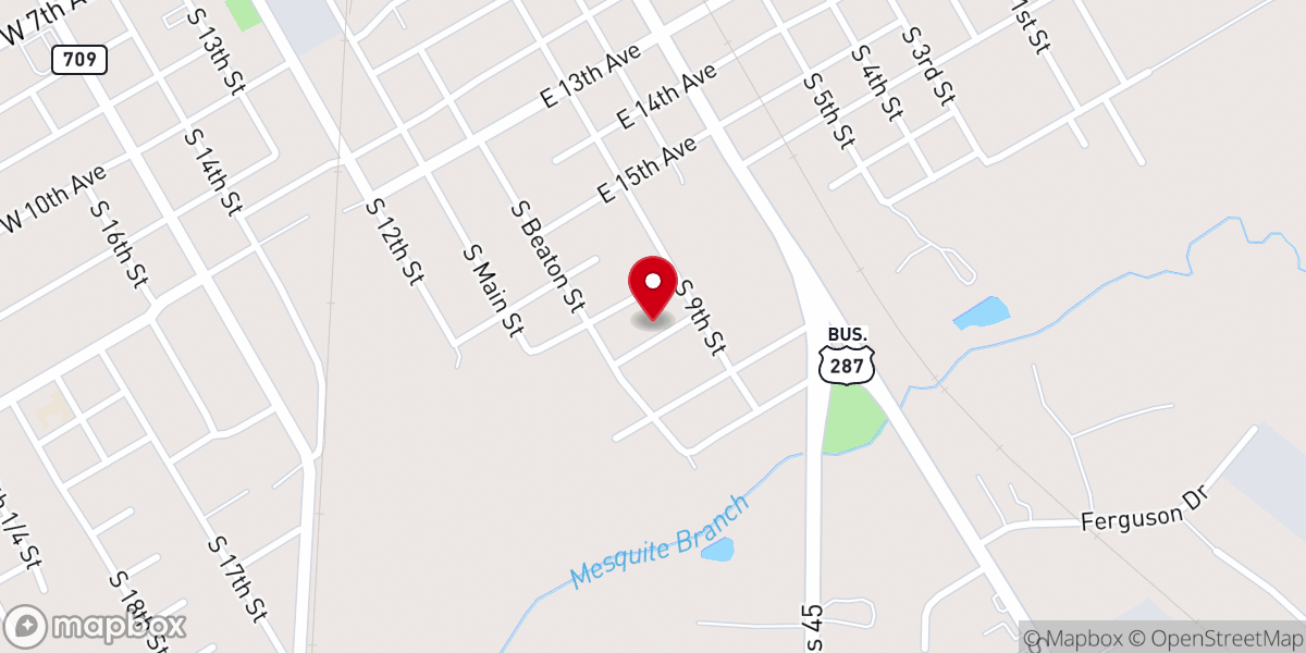 Map showing location of Word of Life Church