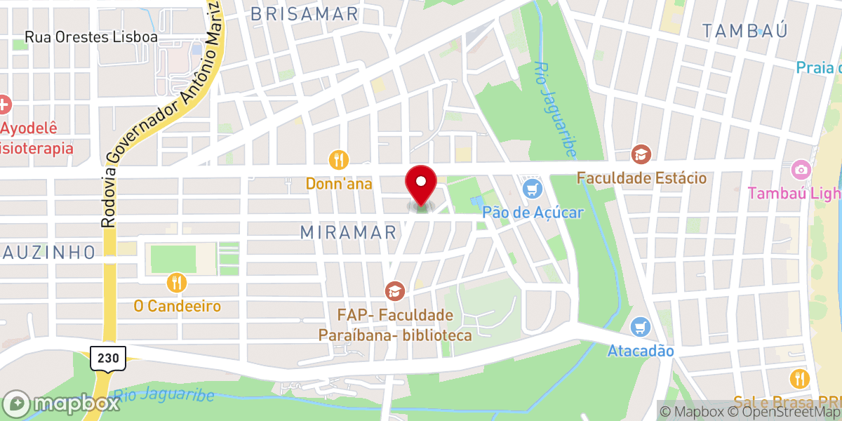 Map showing location of Paróquia Nossa Senhora de Fátima