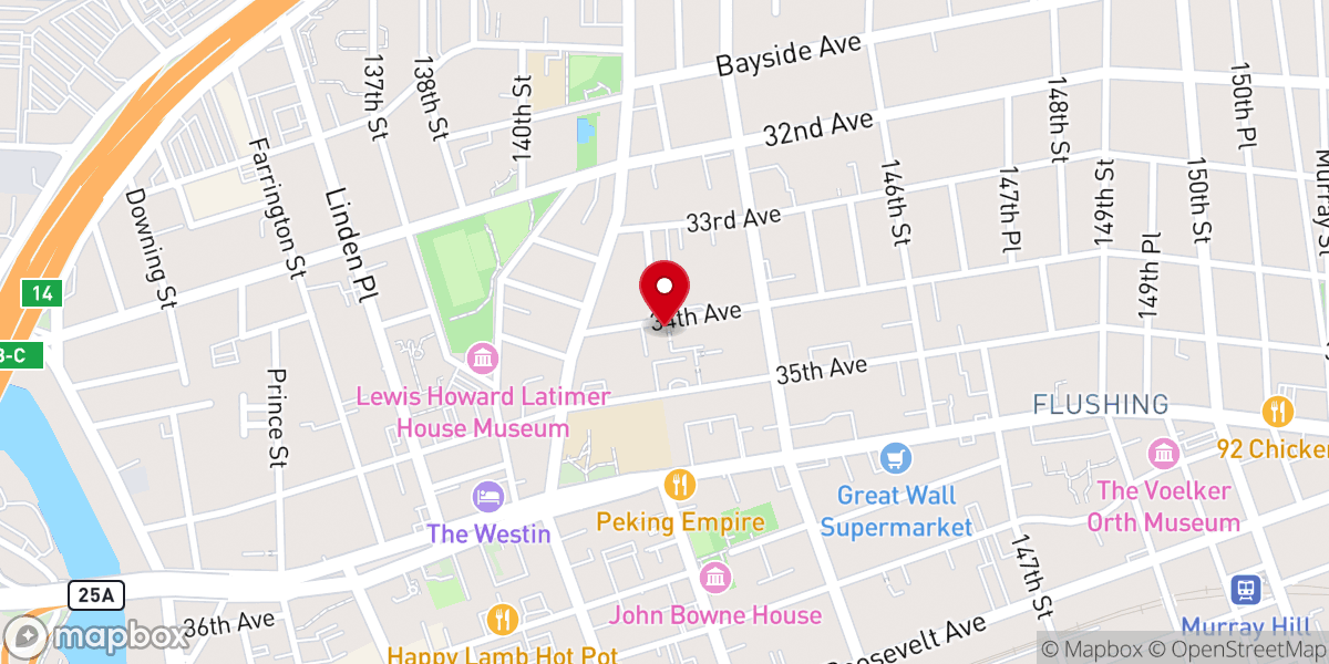 Map showing location of NYSTM