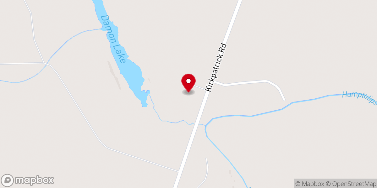 Map showing location of Camp Bethel