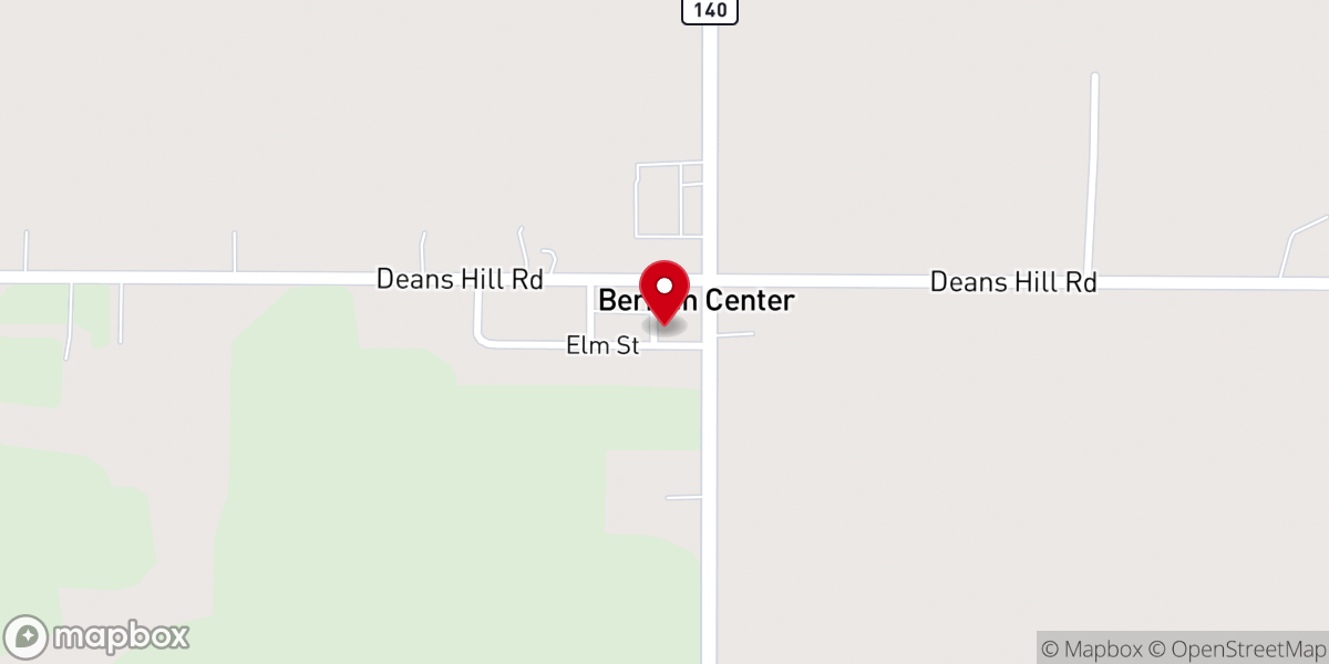 Map showing location of Berrien Center Bible Church- Ministry House