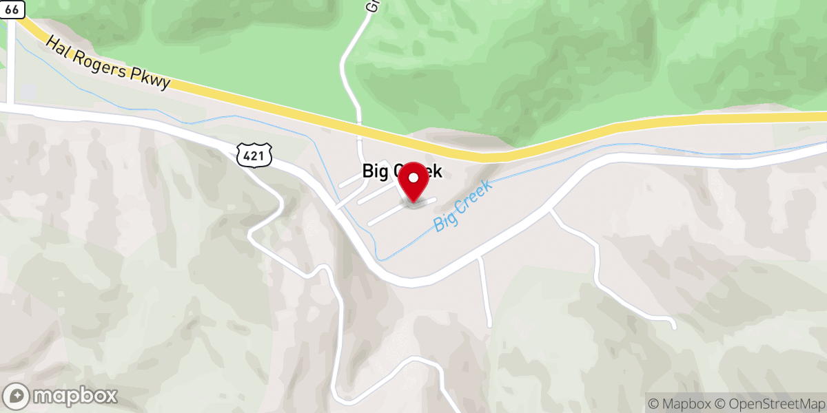 Map showing location of Joy Center
