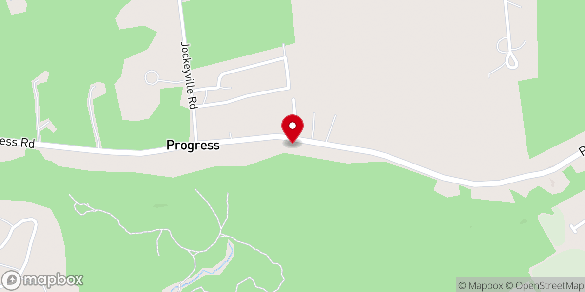 Map showing location of Albert Adamkoski Roofing