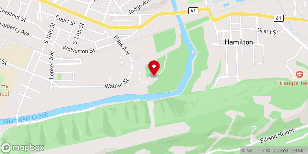 Map showing location of Higher Hope International Ministries