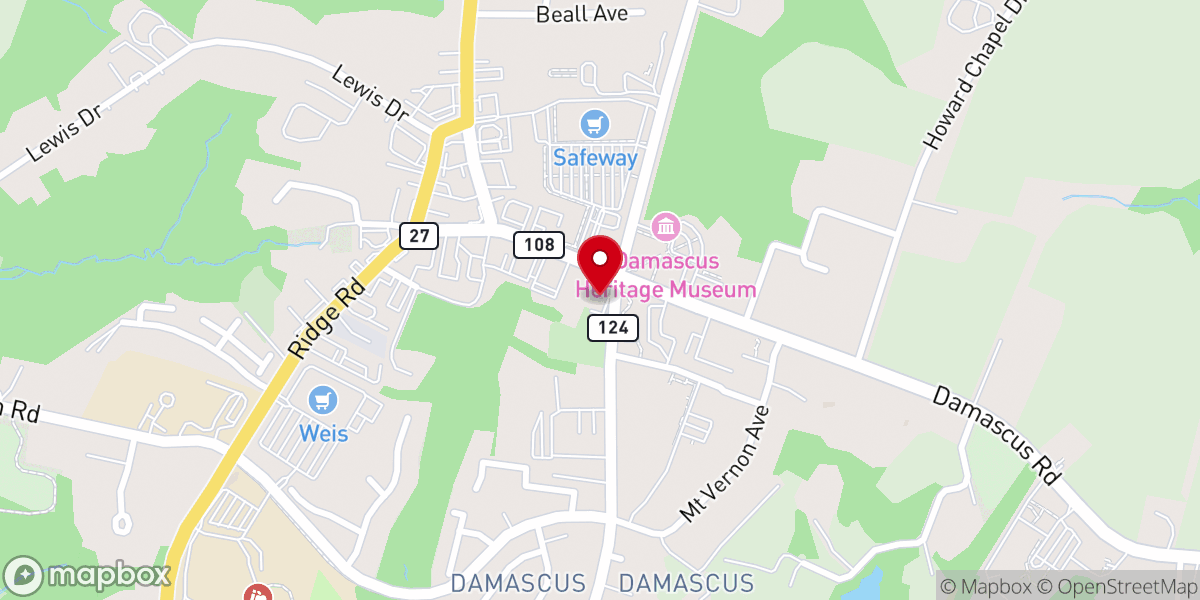 Map showing location of Harwood House