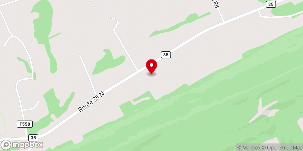 Map showing location of Brown's United Methodist Church