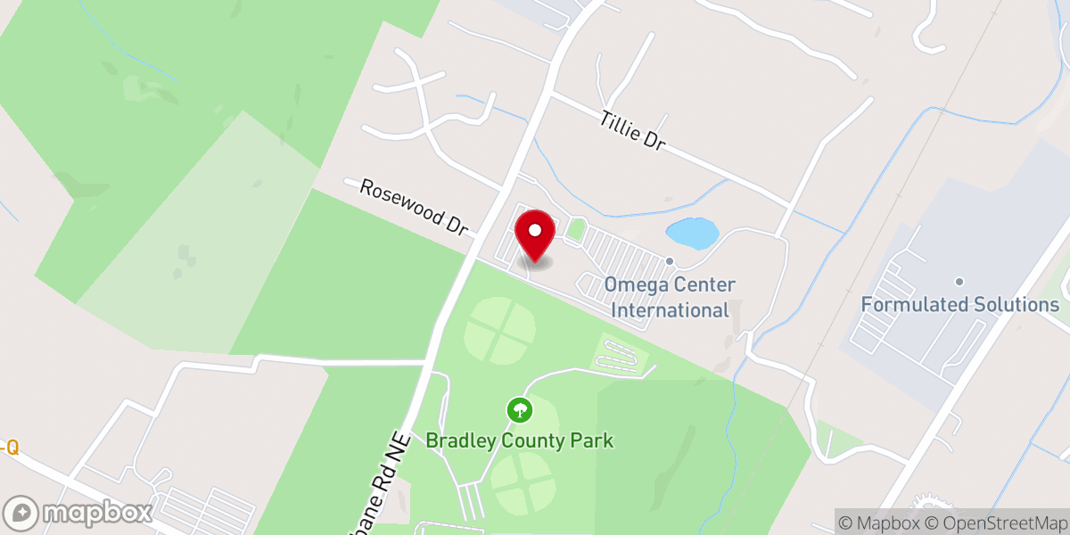 Map showing location of Perry stone ministry