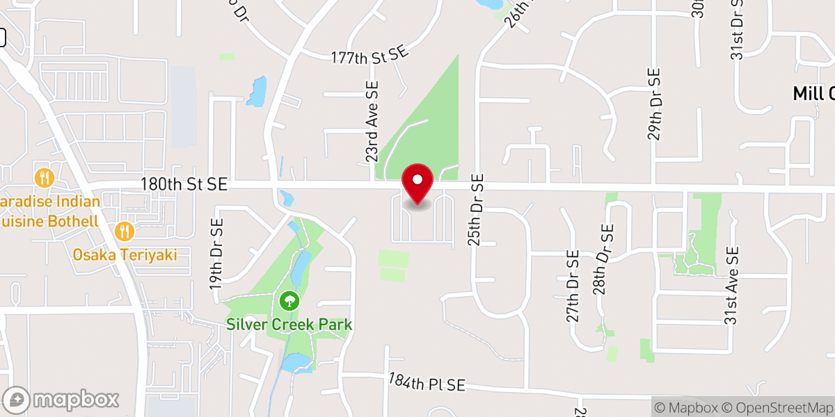 Map showing location of St. Elizabeth Ann Seton Catholic Church