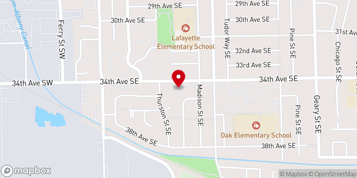 Map showing location of Verbatim Church - A Calvary Chapel