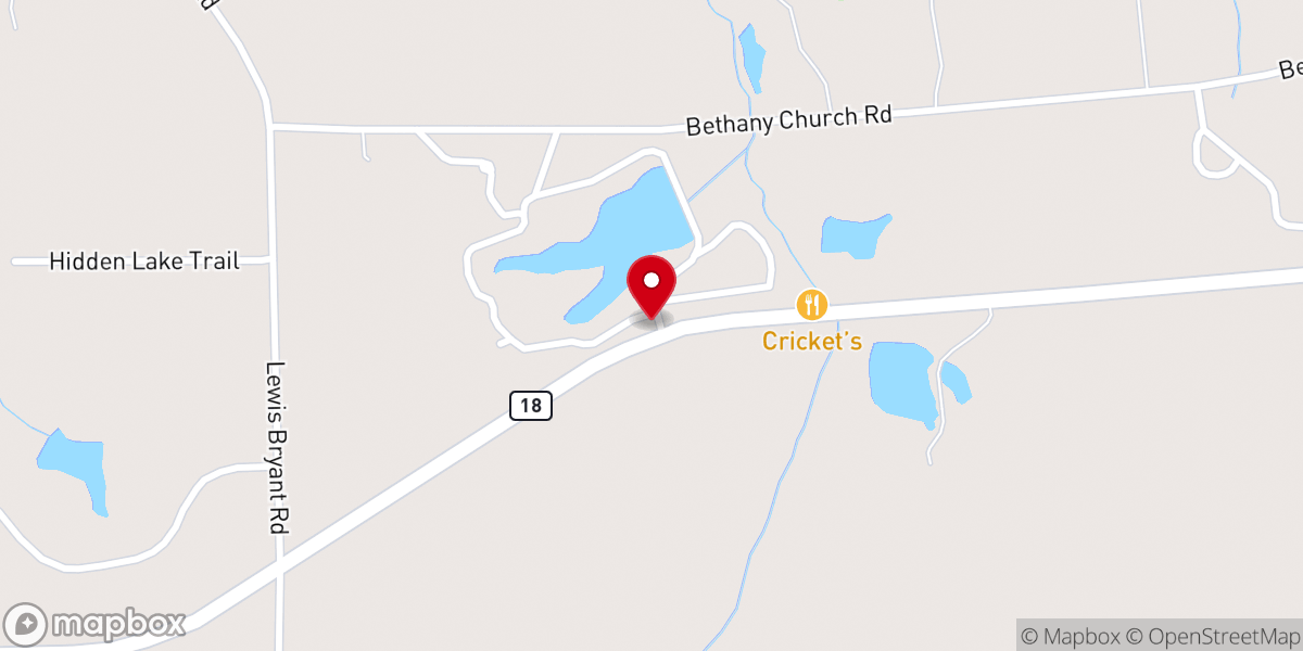 Map showing location of Pine Mountain Club Chalets Resort
