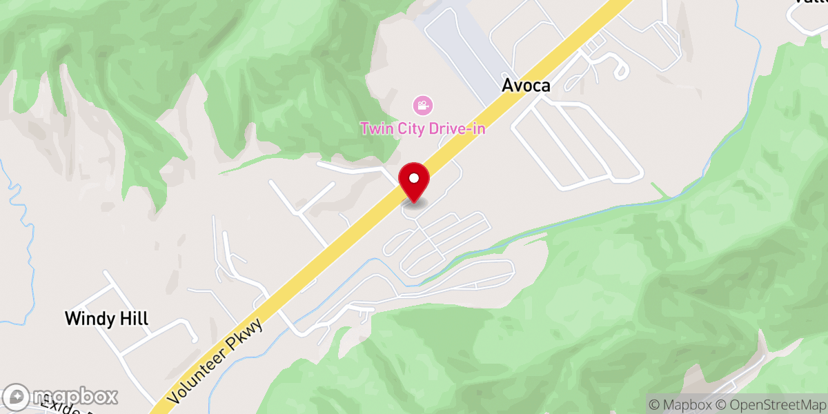 Map showing location of Vision United Worship Center@Bristol